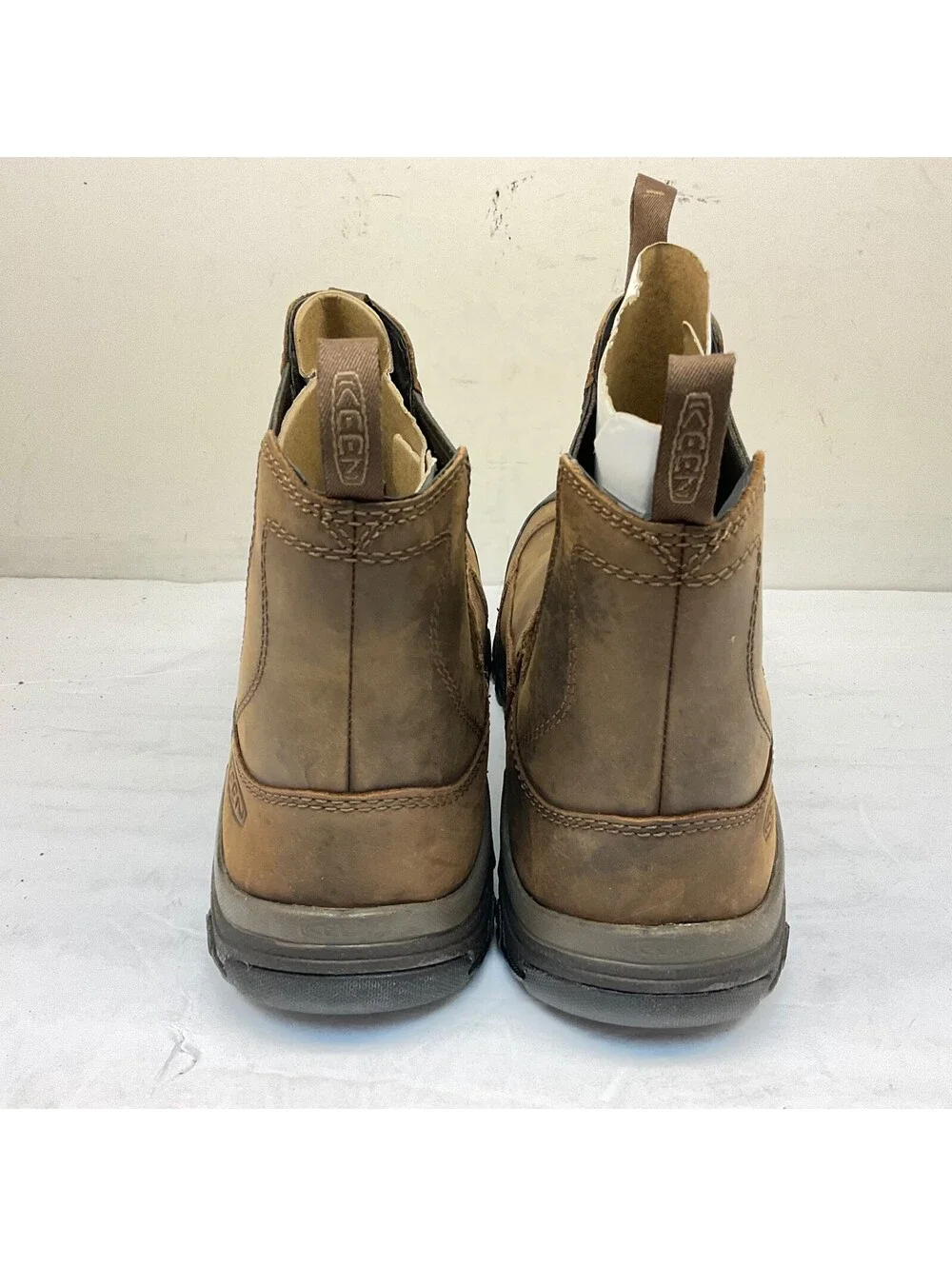 KEEN Men’s Slip-On Anchorage III WP Casual Boots 1017790 Earth/Mulch Size 11.5M